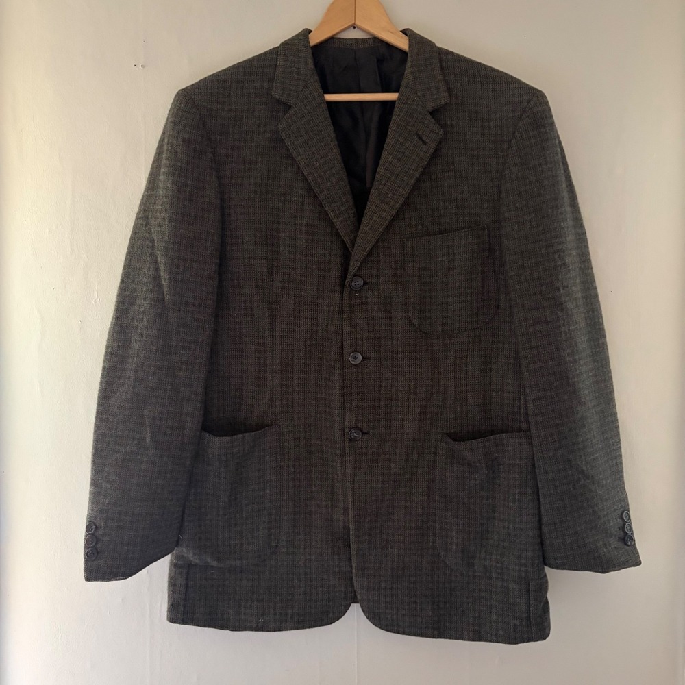 Brioni Pure Cashmere Millennio Plaid Blazer Jacket 42R Brown Sport Coat Italy